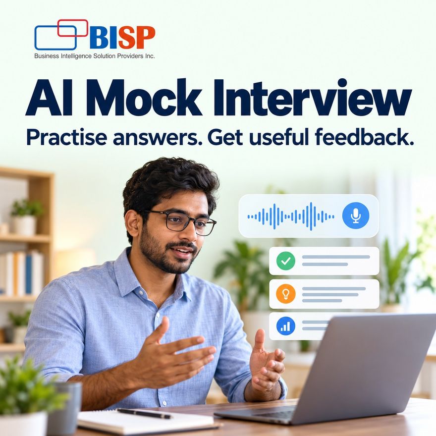 AI Mock Interview — practice and feedback