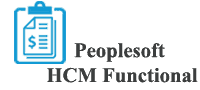 Peoplesoft HRMS Functional